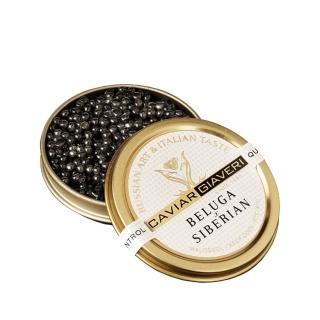【CAVIAR GIAVERI 珈費里】少量現貨!貝魯迦魚子醬 50g(白蓋 Beluga&Siberian)