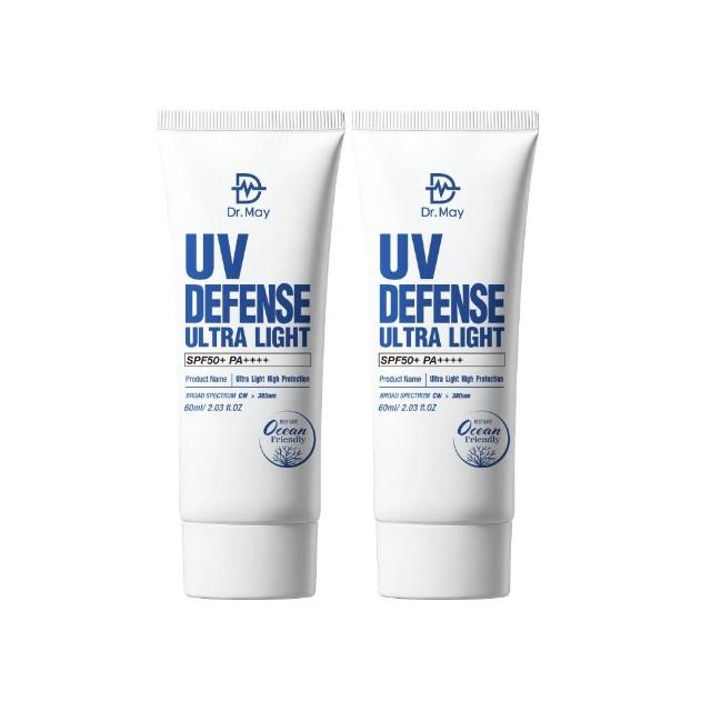 【Dr. May 美博士】專業隔離高效防曬乳 SPF50 60ml 四入組(超越買一送一 海洋友善 戶外防水 身體適用)