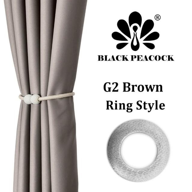 【BLACK PEACOCK 黑孔雀】純色遮光窗簾單片寬150*高130CM-1片入(遮光窗簾 半腰窗簾 門簾 風水簾 多色可選)