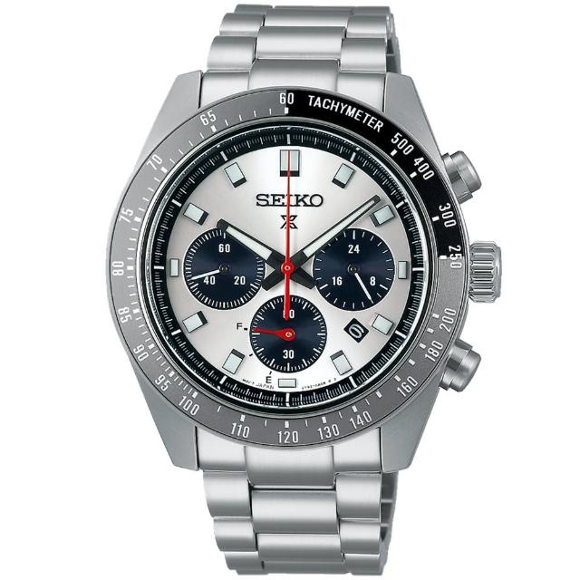 【SEIKO 精工】PROSPEX系列 熊貓2.0 SPEEDTIMER 太陽能計時腕錶 推薦 送禮 畢業禮物 (多款可選)