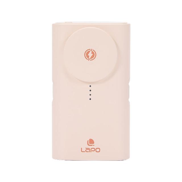 【LaPO】全功能 WT-12CL 5000mAh 快充版口袋行動電源_18Wh_具Wh標示(折收充電頭/磁吸Apple Watch)