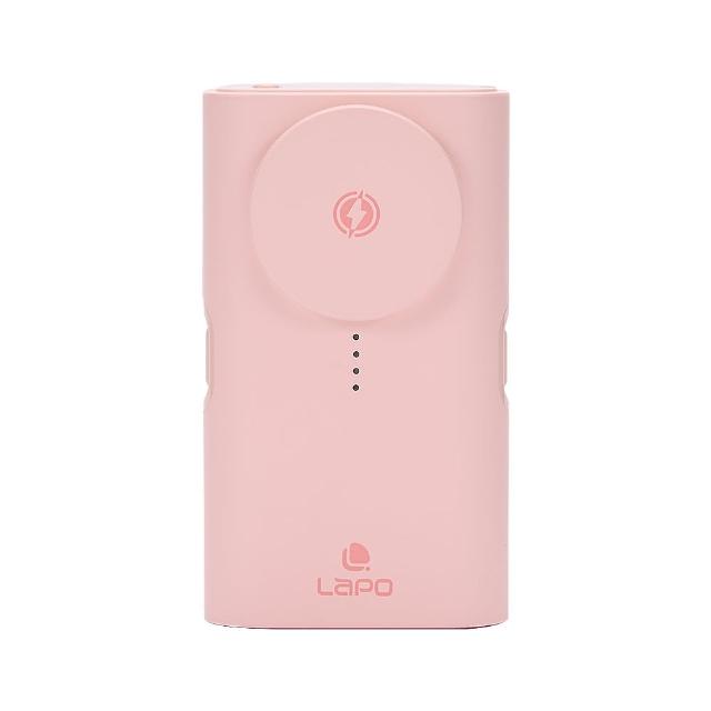 【LaPO】全功能 WT-12CL 5000mAh 快充版口袋行動電源_18Wh_具Wh標示(折收充電頭/磁吸Apple Watch)
