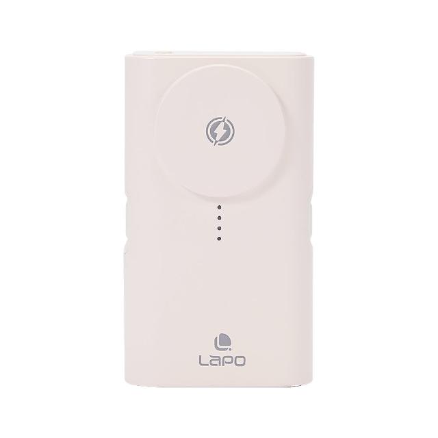【LaPO】全功能 WT-12CL 5000mAh 快充版口袋行動電源_18Wh_具Wh標示(折收充電頭/磁吸Apple Watch)
