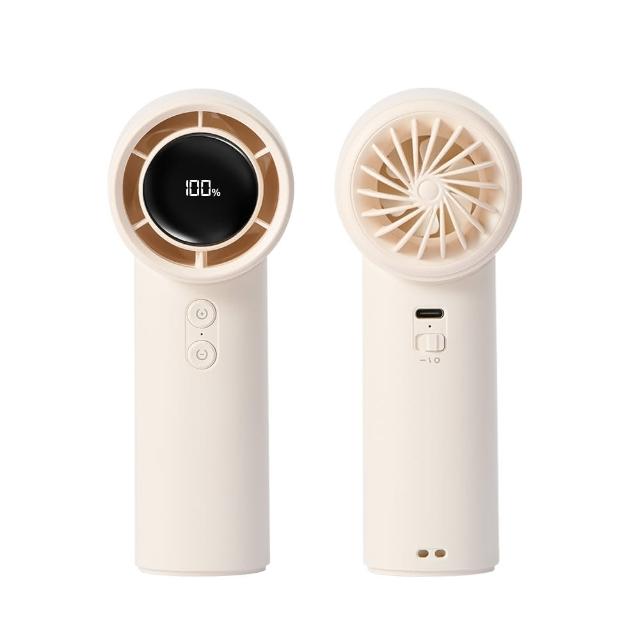 【POIEMA】Air 手持小電風扇(100檔風速/可做行動電源充電用/USB/高續航/頸掛手持/SMX796Z)