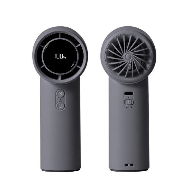 【POIEMA】Air 手持小電風扇(100檔風速/可做行動電源充電用/USB/高續航/頸掛手持/SMX796Z)