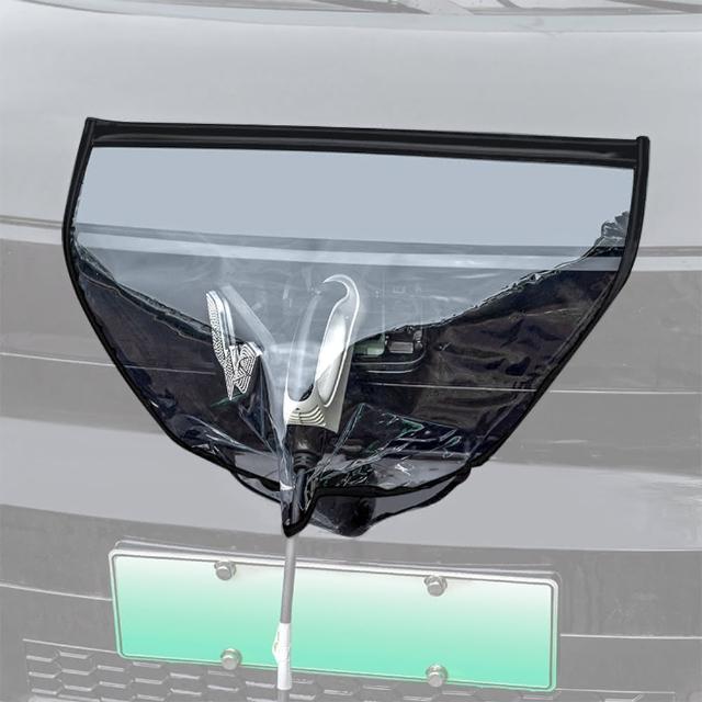 【kurumapop】電動汽車充電口防雨罩(戶外充電孔保護套/磁吸充電防水罩/充電槍防雨套)