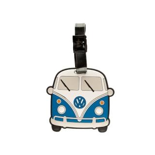 【Travelmall】復古經典 福斯T1汽車 行李吊牌(藍色)