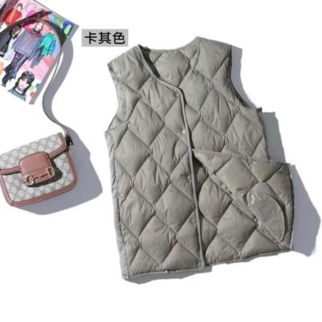 【巴黎精品】極速出貨 真90%白鴨絨羽絨背心羽絨衣夾克(保暖菱格雲朵馬甲輕薄男女外套3款p1bl6 2J)