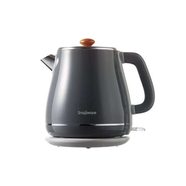 【CorelleBrands 康寧餐具】英式典雅316不鏽鋼雙層防燙電熱水壺1.8L