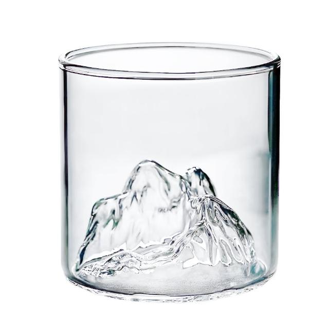 【上手家居】富士山杯 180ml(茶杯/威士忌杯/玻璃杯/酒杯/玻璃杯)