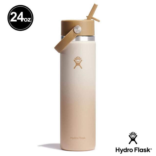 【Hydro Flask】Ombre 24oz/709ml 寬口 吸管 真空 保溫瓶 漸層色(保溫 保冰 保冷 大容量 手搖杯)