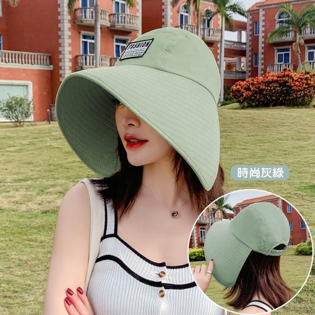 【QIDINA】買一送一 夏季休閒防曬帽 2入組(防曬遮陽帽/漁夫帽/鴨舌帽/棒球帽)