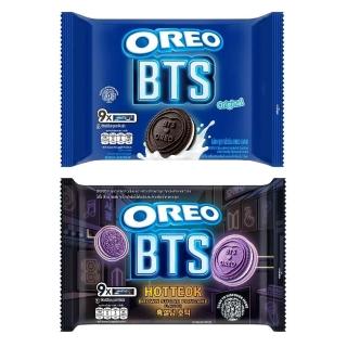 【OREO 奧利奧】奧利奧 夾心餅乾 隨手包_(多口味可選、含BTS 聯名款)