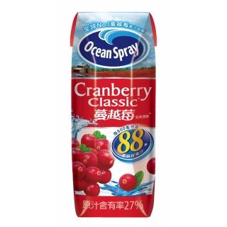 【優鮮沛】蔓越莓綜合果汁飲料-經典原味250mlx18入/箱(官方直營)