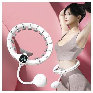 【ANTIAN】智能按摩計數呼啦圈 運動健身馬甲線腹肌訓練器 瘦身收復瘦肚子神器呼拉圈
