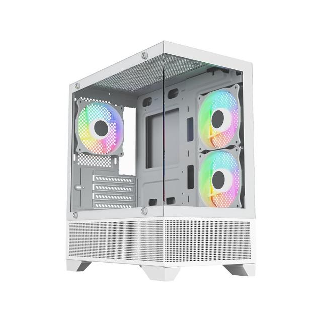 【技嘉平台】i5六核GeForce RTX 3050{黑肩鳶J32C}電競電腦(i5-12400F/H610/32G/1TB)