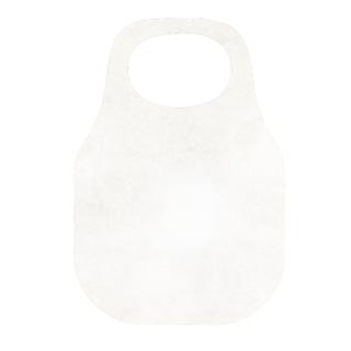 【塔克百貨】100入裝 免洗圍裙 拋棄式圍裙 一次性圍兜 成人圍裙 兒童圍兜 防水防油 不織布圍裙