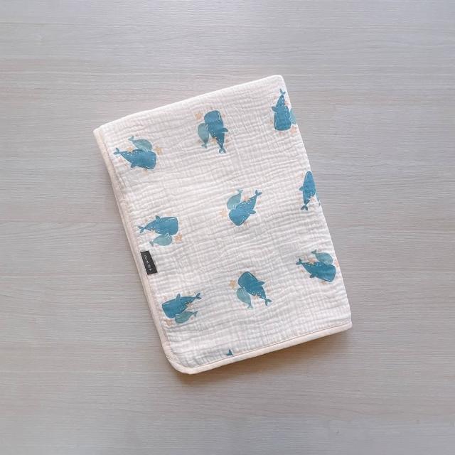 【Chu-mi 啾米】柔紗防水墊中號70x90CM(隔尿墊 防水墊 保潔墊 防水隔尿墊 戒尿布 嬰兒用品 兒童防水墊)