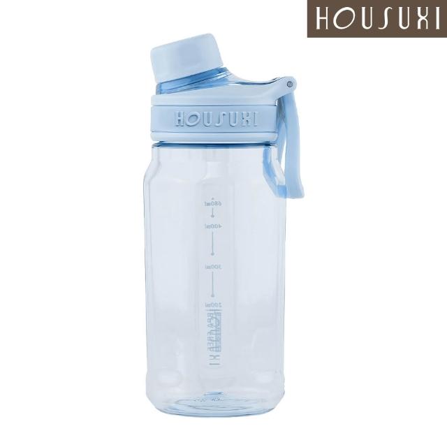 【HOUSUXI 舒希】TRITAN 運動直飲水瓶 680ml(6色任選)