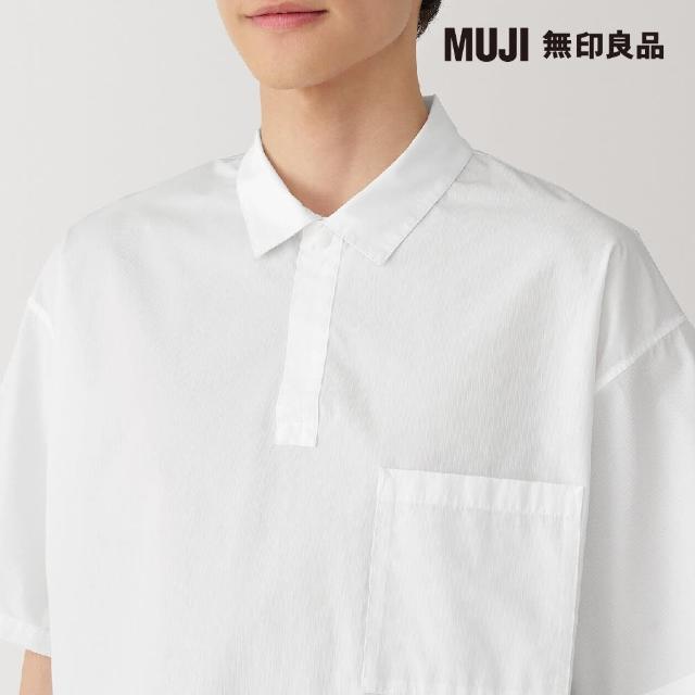 【MUJI 無印良品】男涼感短袖布帛POLO衫(共3色)