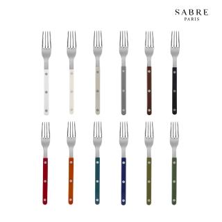 【Sabre Paris】Bistrot小酒館經典純色-不鏽鋼主餐叉(多色任選)