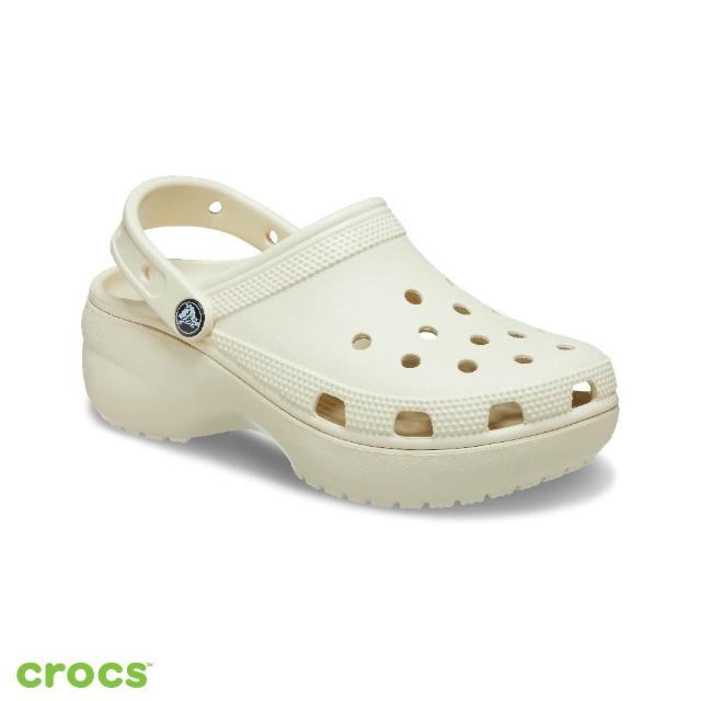 【Crocs】女鞋 經典厚底克駱格 洞洞鞋涼鞋(206750)