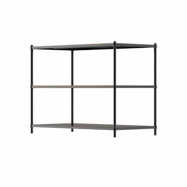 【dayneeds 日需百備】極致工藝 120x60x75cm 烤漆三層架 兩色可選(展示架/儲藏架/收納層架/層架/鐵架)