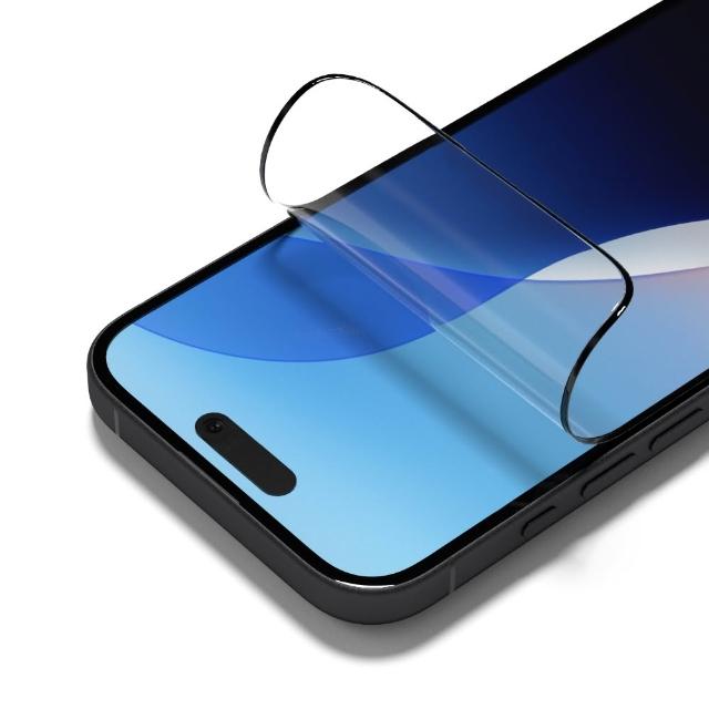 【RHINOSHIELD 犀牛盾】iPhone 16/Plus/Pro/Max 壯撞貼PRO 抗藍光螢幕保護貼透明/霧面/防窺-附貼膜輔助工具