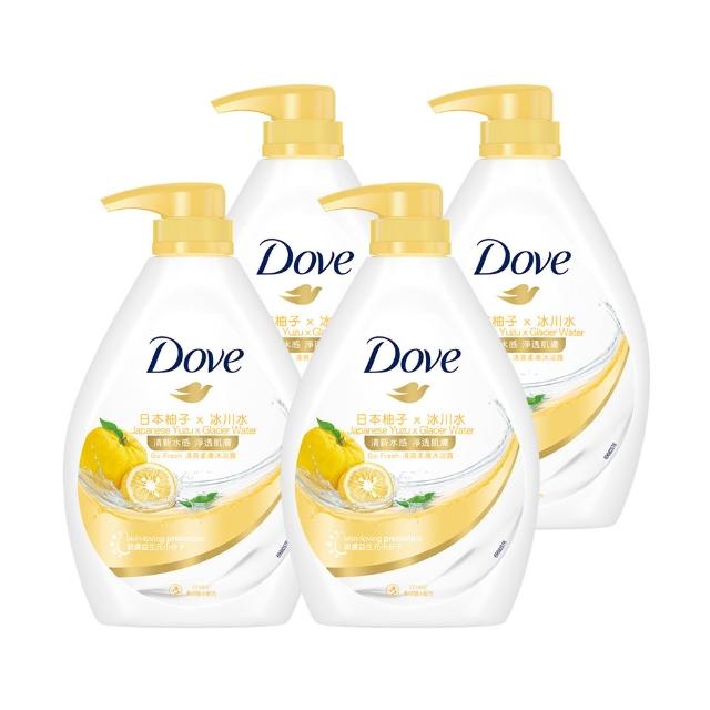 【Dove 多芬】滋養柔膚/GOFRESH系列沐浴乳900mlx4入(多款任選)