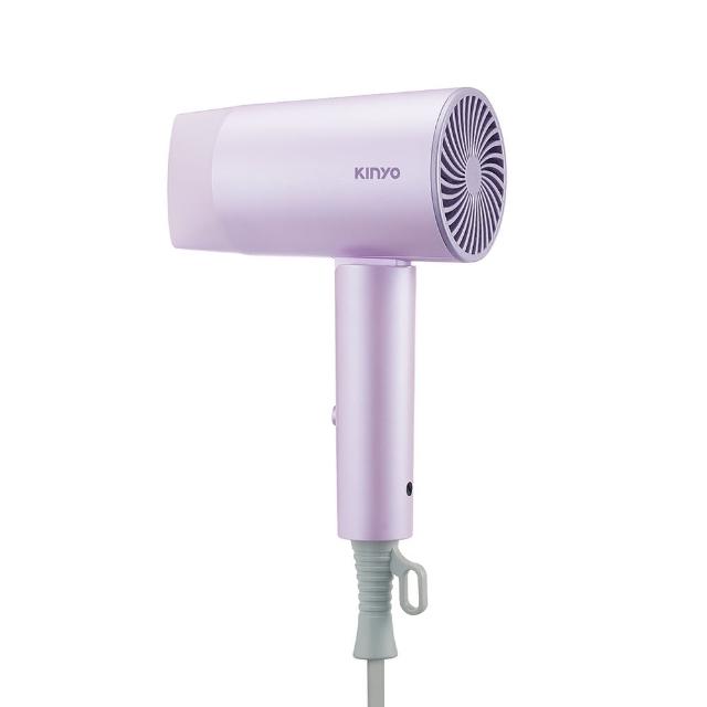 【KINYO】雙電壓摺疊瞬柔負離子吹風機 國際雙電壓(國際電壓 1.2億負離子 KH-195)