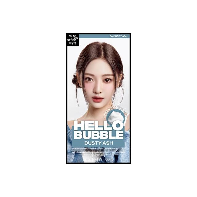 【miseenscene 魅尚萱】官方直營 HELLO BUBBLE泡沫染髮劑100g(全系列)