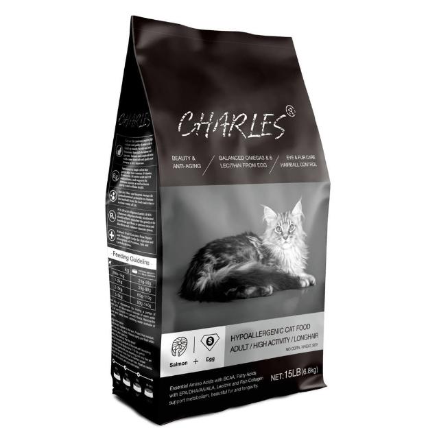 【CHARLES 查爾斯】雙鮮凍乾全價貓糧（5kg / 6.8kg）-全齡貓/幼母貓/成貓(貓飼料 查爾斯貓飼料 凍乾貓糧)