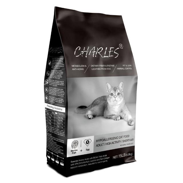【CHARLES 查爾斯】雙鮮凍乾全價貓糧（5kg / 6.8kg）-全齡貓/幼母貓/成貓(貓飼料 查爾斯貓飼料 凍乾貓糧)