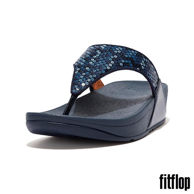 【FitFlop】LOTTIE 撞色縫線 / LULU水鑽 / 輕度抗水夾腳涼鞋-女(多款)
