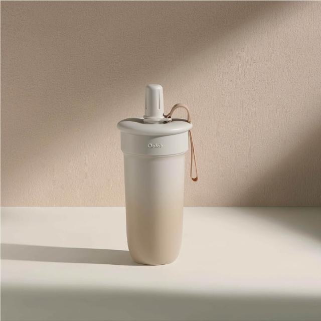 【Oolab 良杯製所】奶蓋師系列 豆沙吸管杯800ml(多色任選/豆沙杯/輕巧杯/隨行杯)