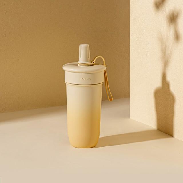 【Oolab 良杯製所】奶蓋師系列 豆沙吸管杯800ml(多色任選/豆沙杯/輕巧杯/隨行杯)