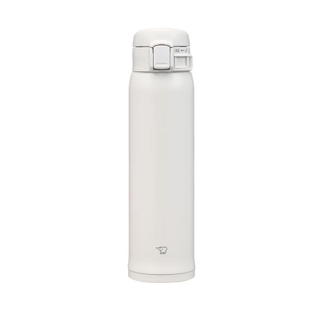 【ZOJIRUSHI 象印】超輕量不銹鋼彈蓋式保溫保冷杯-600ml(SM-SK60EMD 保溫瓶/保冰/環保杯)