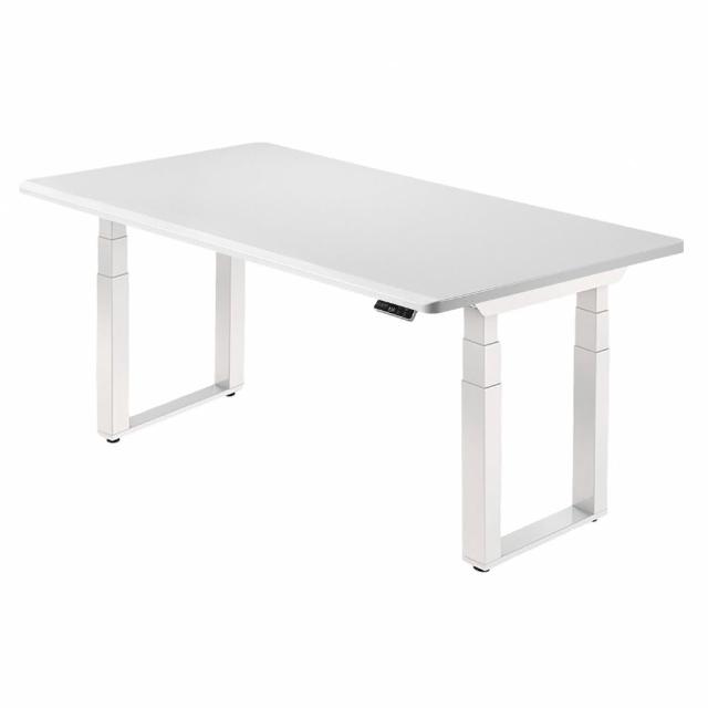 【FUNTE】Force 大型電動升降桌/纖維板 150x80cm 八色可選(辦公桌 電腦桌 工作桌 主管桌 餐桌)