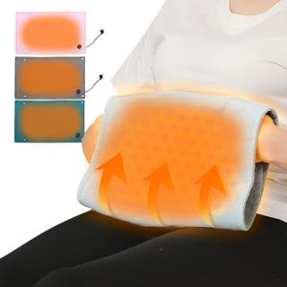 【Kolim】USB法蘭絨加熱電熱毯 多功能石墨烯熱敷墊 保溫保暖加熱墊 電暖袋 新年禮物(暖宮暖腹/暖肩頸)