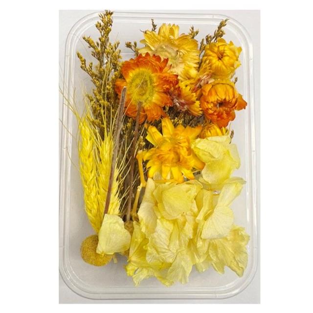 【A-ONE 匯旺】裝飾 乾燥花材料包 永生花材料包 花材包 DIY 手作 桌花 永生玫瑰 花籃 花盅(A12)