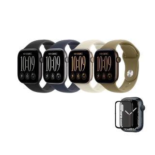 【YOMIX 優迷】Apple Watch Series 3D全屏滿版鋼化螢幕保護貼S10/S11/S12 42mm