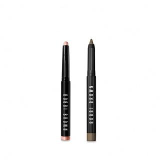 【Bobbi Brown 芭比波朗】抗汗持久眼影+眼線雙星(超持久炫彩眼影筆+流雲持久眼線筆)