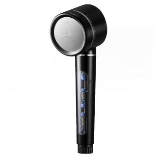 【IONSPA】磁化離子淨水蓮蓬頭-曜石黑(SPA級淋浴體驗、軟硬水轉換、省水抗菌設計、增壓、過濾、換季保養)