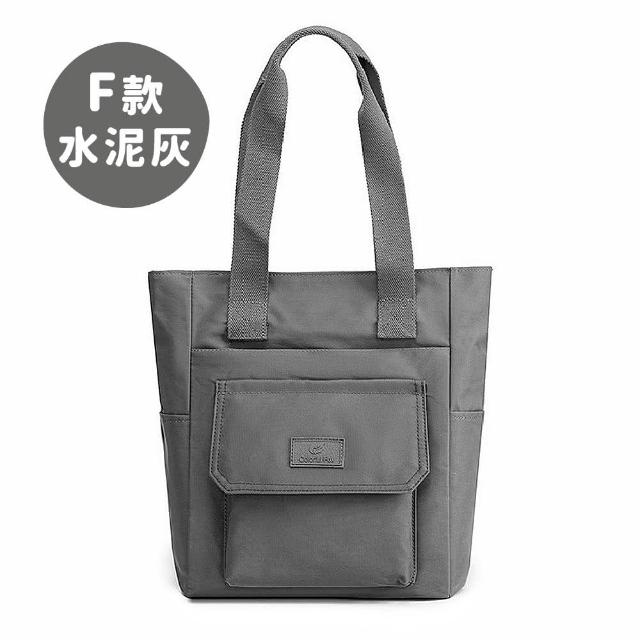 【LEESA】尼龍斜背包\多功能\大容量\托特包\側背包\上班通勤包\包包女\單肩包\手提包\媽媽
