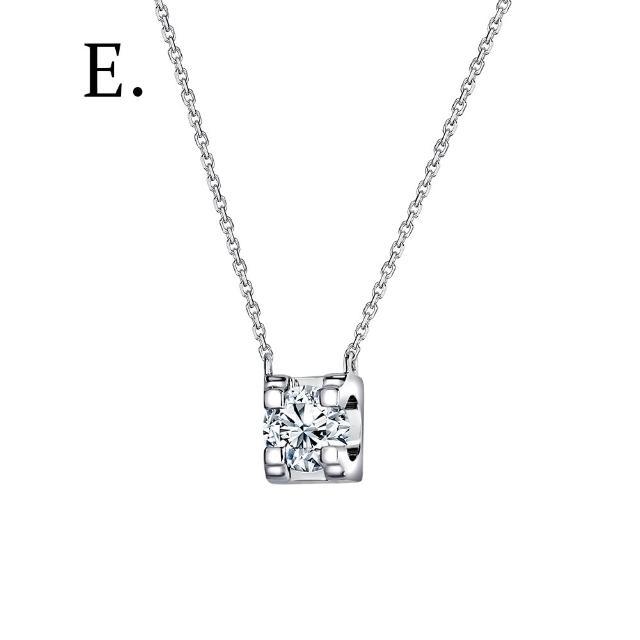 【IS DIAMOND】買一送一 IGI 50分鑽石戒指 項鍊 最白Dcolor VS高規格淨度 任選 送10分鑽石項鍊(培育鑽石)