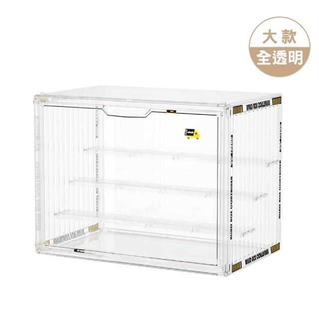 【HaRu日春生活】貨櫃風公仔盒-大款1入(展示盒 模型 盲盒 扭蛋 公仔收納盒 鞋盒)