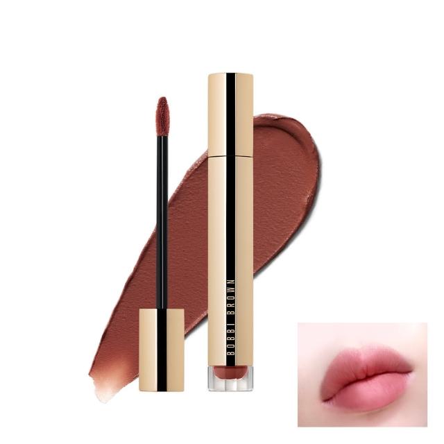 【Bobbi Brown 芭比波朗】柔霧雲朵唇霜+金緻緞光唇膏3.5g
