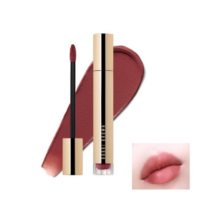 【Bobbi Brown 芭比波朗】柔霧雲朵唇霜+金緻緞光唇膏3.5g