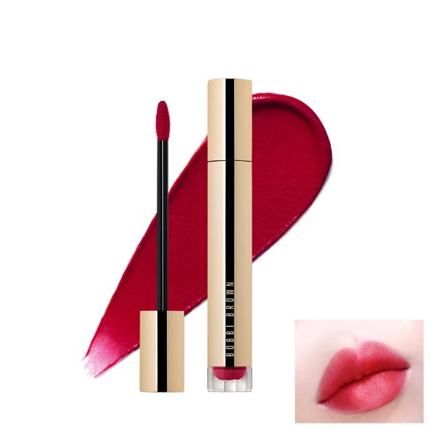【Bobbi Brown 芭比波朗】柔霧雲朵唇霜+金緻緞光唇膏3.5g