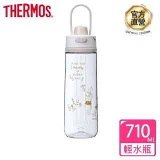 【THERMOS 膳魔師】小熊維尼找橡實篇彈蓋輕水瓶710ml(TP4329WP-AGBG)